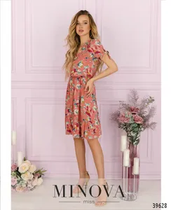 Платье 2004-пудровый Minova