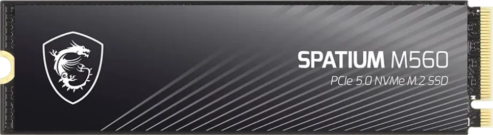 Твердотельный накопитель 1000Gb SSD MSI SPATIUM M560 PCIe 5.0 NVMe M.2 1TB R10200Mb/s W8400MB/s MTBF 1,5 млн.часов S78-440L0F0-P83