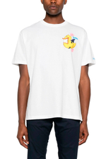 Футболка MC Saint Barth TSHIRT DUCKY SHARK 01 белый акула