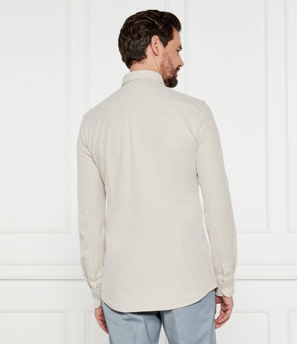 Рубашка P-HANK-spread-243 BOSS BLACK - бежевый(50527675)