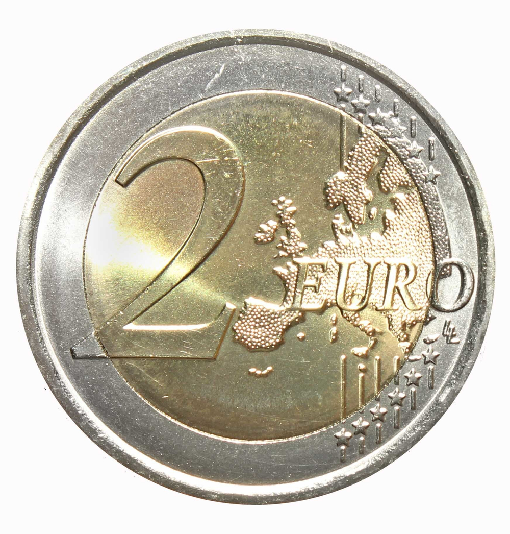 2 евро 2016 Италия - Донателло