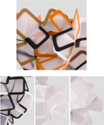 Pendant design lamp Clizia by Slamp D70 (Black)