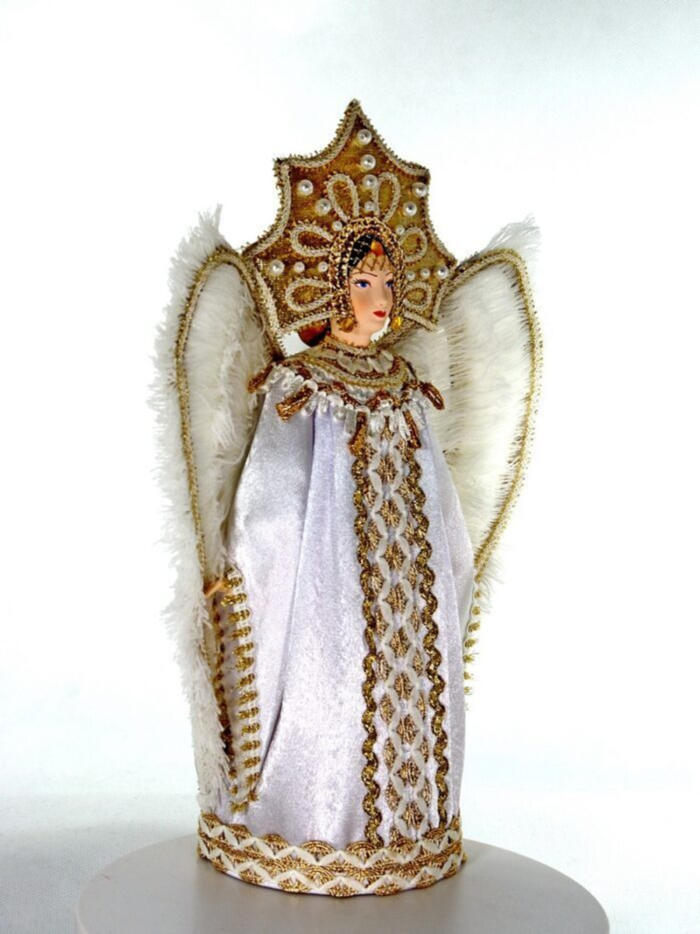 Фарфоровая кукла коллекционная Царевна-Лебедь