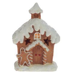 GAEM Фигурка декоративная с подсветкой "Домик"(LR44x2), L11 W6 H15,5 см