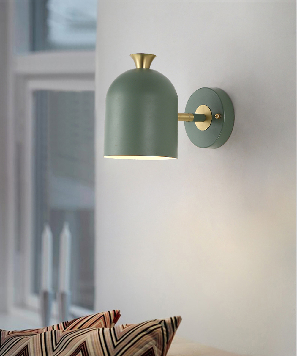 Настенный дизайнерский светильник Hood by Light Room (синий)