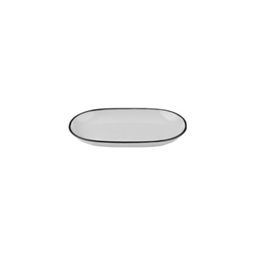 Modest Black Блюдо овальное 33см ID Fine