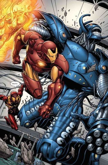 Комикс Железный Человек.Гражданская война. 2019