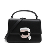 Кожаная сумка через плечо k/ikonik 2.0 cb lock Karl Lagerfeld - черный(240W3084)