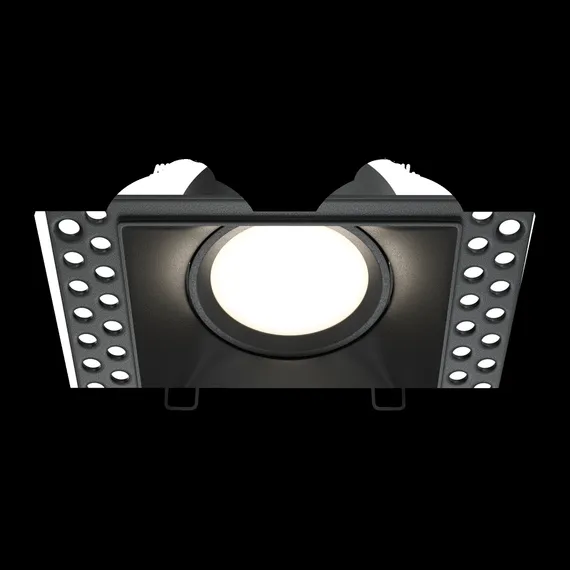 Встраиваемый светильник Точка / Dot 1*GU10 10 Вт Technical dl042-01-sq-b