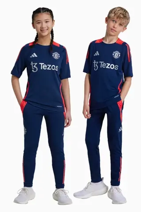 Штаны adidas Manchester United 24/25 Training Junior - темно-синий