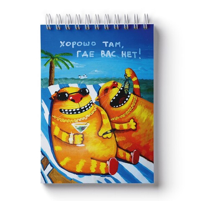 Блокнот Васи Ложкина "Хорошо там, где вас нет"