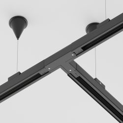 Коннектор Т-образный для трехфазного шинопровода правый Maytoni Trinity TRA005CT-31B-R