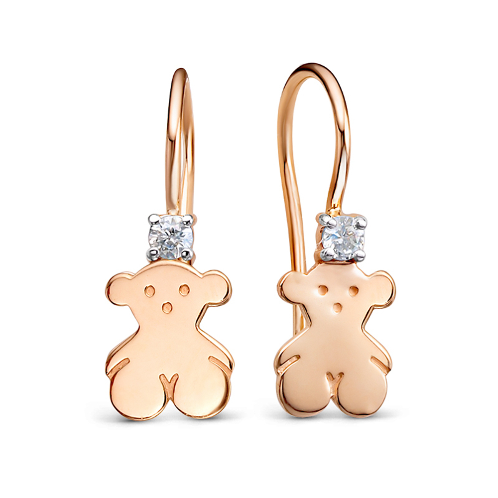 Серьги из золота 585 пробы