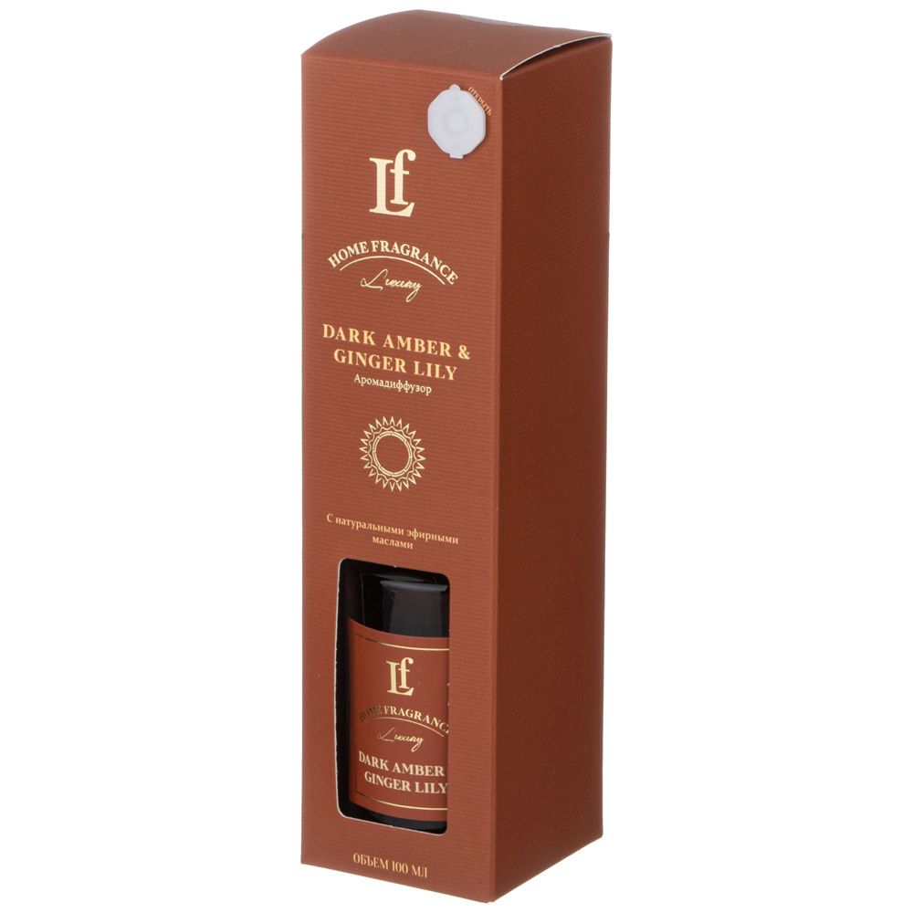 ДИФФУЗОР АРОМАТИЧЕСКИЙ "DARK AMBER & GINGER LILY" 100 МЛ
