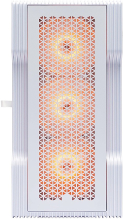 Корпус для компьютера 1STPLAYER Корпус TRILOBITE T3 White / mATX, TG / 4x 120mm LED fans inc. / T3-WH-4F1-W