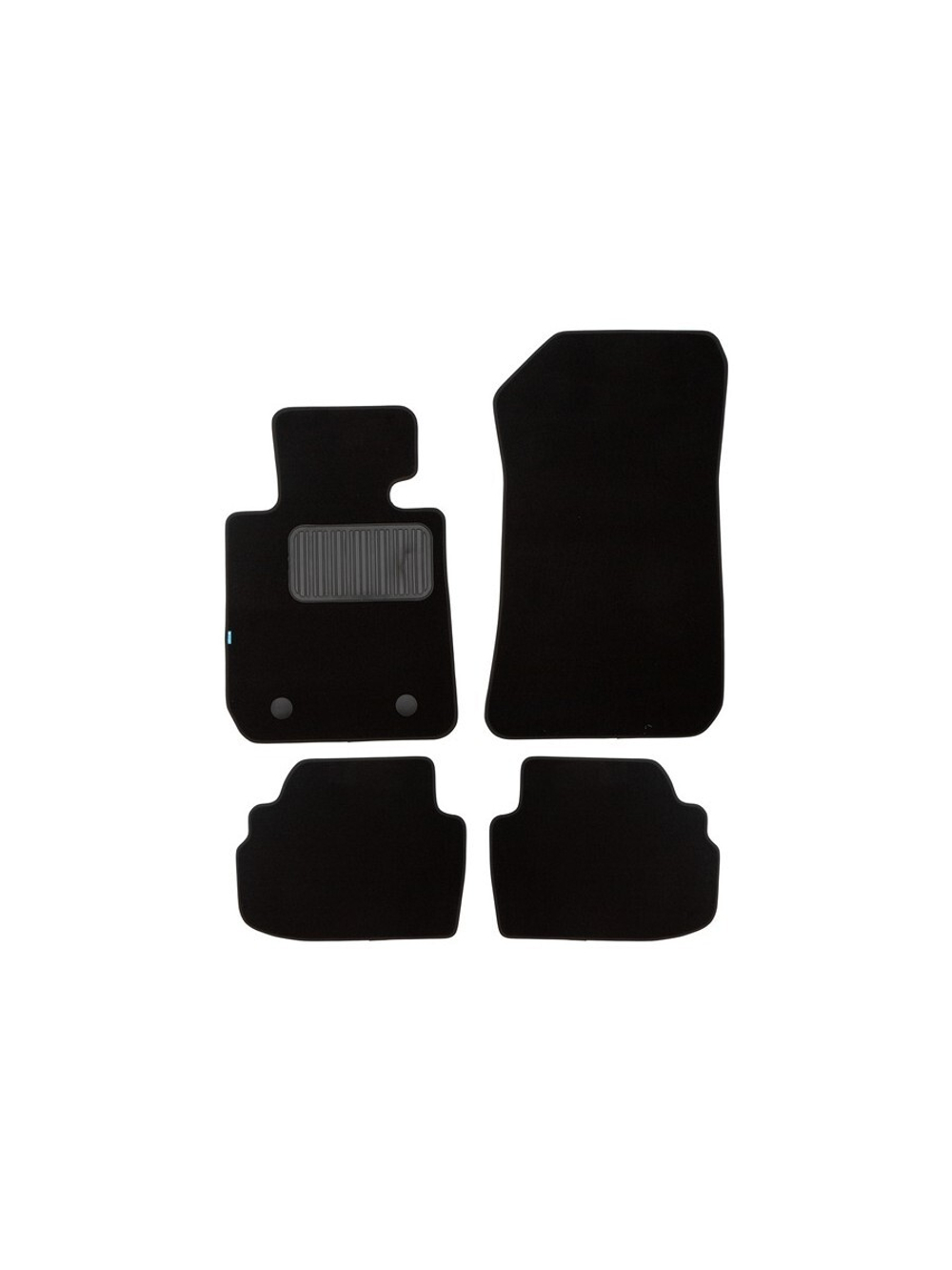 Коврики в салон для BMW 3 купе E92 АКПП 2005-2010, 2008-2013, купе, 4 шт. (текстиль) KLEVER03050822110