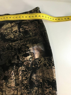 Юбка кожаная, визуально 46 размер