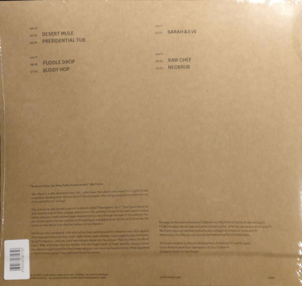 F.S. Blumm & Nils Frahm / 2X1=4 (2LP)