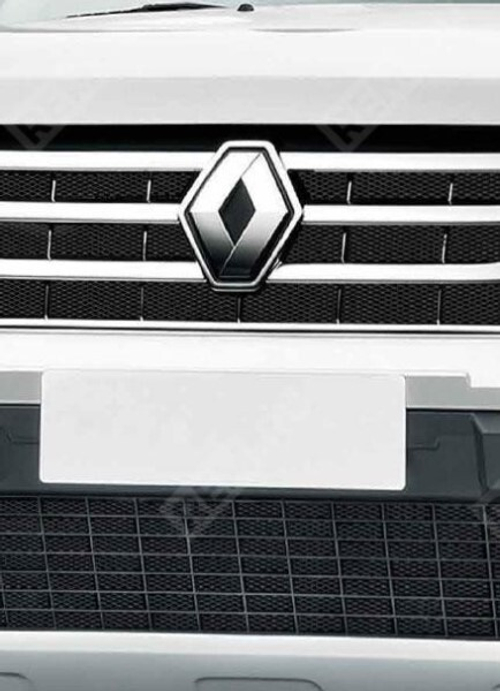Сетка бампера перед. Renault Duster 16мм сереб (Renault)
