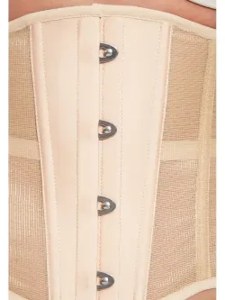 Нюдовый прозрачный корсет MINI