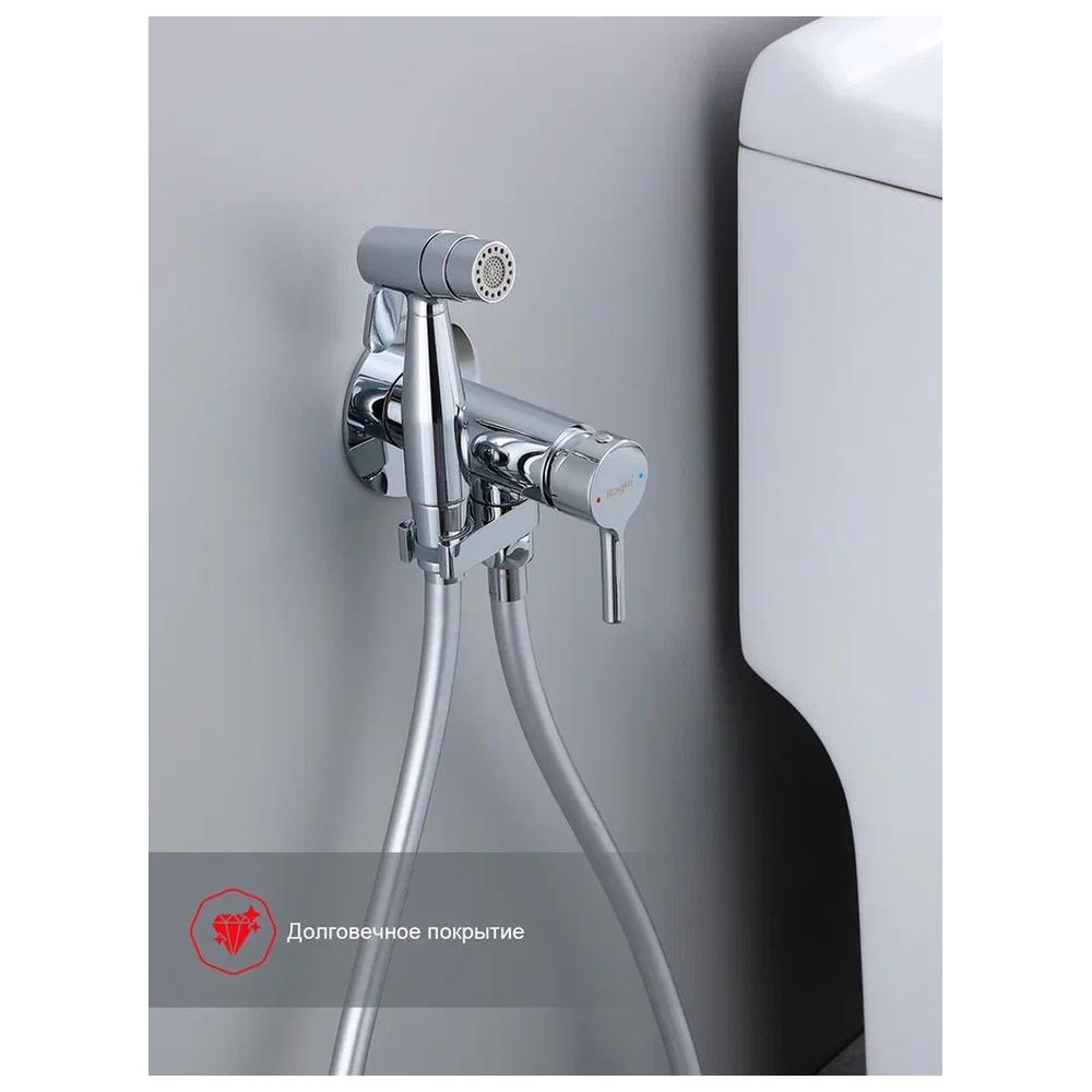 Гигиенический душ со смесителем встраиваемый Raglo R20.54, хром