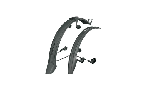 Крылья 26-27,5" VELOFLEXX 65 к-кт перед./задн., черн.