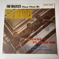 Винтажная виниловая пластинка LP The Beatles Please Please Me (Россия 1994)