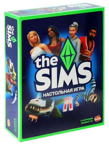 Настольная игра The SIMS русский язык (уцененный товар)