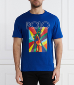 Футболка POLO RALPH LAUREN - темно-голубой(710926984)