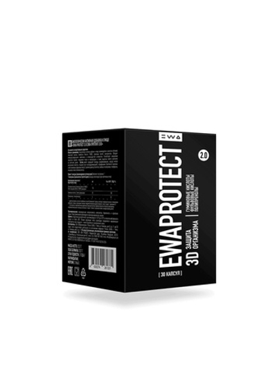 EWA PROTECT 2.0 натуральный природный комплекс на основе гуминовых веществ и полипренолы сибирской пихты , 30 капсул
