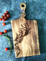 Разделочная доска из спила Сибирского кедра