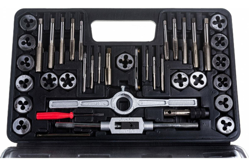 Набор автомобильных метчиков и плашек СЕРВИС КЛЮЧ 40 пр. PROFFI 77570