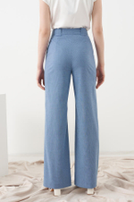 3985 Брюки женские (дымчато-голубой)