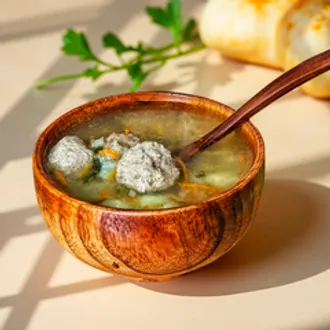 Суп с говяжьими фрикадельками / 1 л