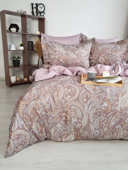 Постельное белье семейное Tivolyo home Elora deLuxe