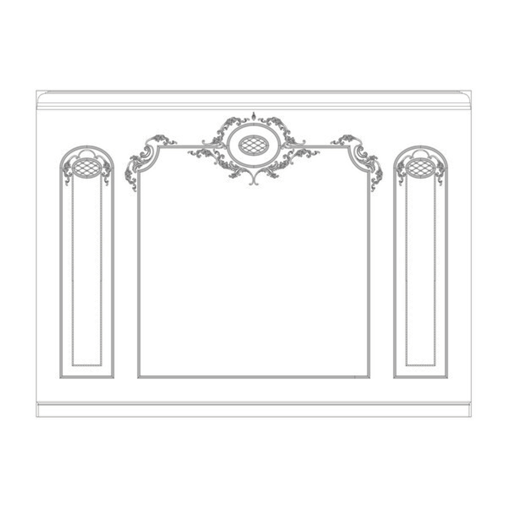 Стена RODECOR Юсупова Ф2 77202BR