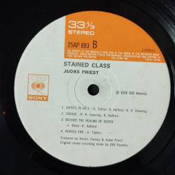 Винтажная виниловая пластинка LP Judas Priest Stained Class (Japan 1978) (No Obi) Exciter