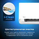 Настенная сплит-система Midea Breezeless E MSFE-12N8D6-I/MSFE-12N8D6-O