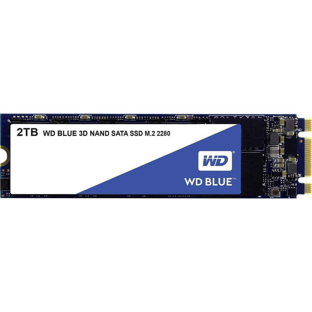 Твердотельный накопитель 2Tb SSD Western Digital Blue (WDS200T2B0B) RTL