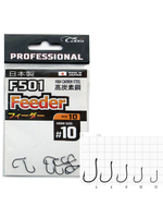 Крючки Cobra Pro FEEDER серии F501 размер 012 (5упк.по 10шт.)