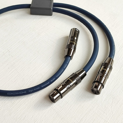 DAXX Y310 Разветвитель 2XLRмама-1XLRпапа кабель из монокристаллической меди. High Grade D=9mm