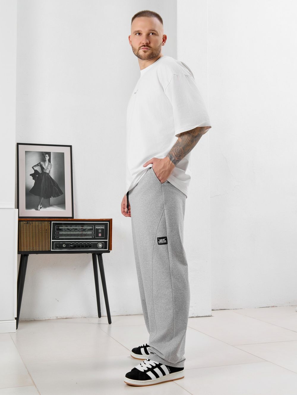 Брюки мужские Акс Виотекс СВЕТЛО-СЕРЫЙ