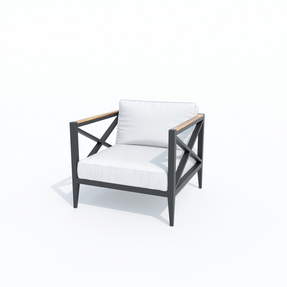 Лаунж зона Ideal Patio ВЕРИТА  белая - каркас карбон