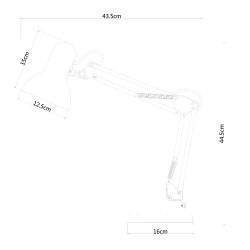 Офисная настольная лампа Arte Lamp