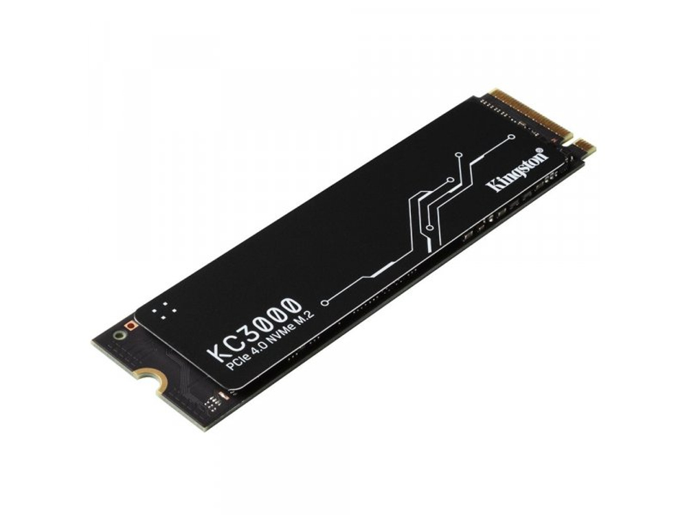 SSD накопитель Kingston KC3000 2ТБ, M.2 2280, PCIe 4.0 x4, NVMe [SKC3000D/2048G]