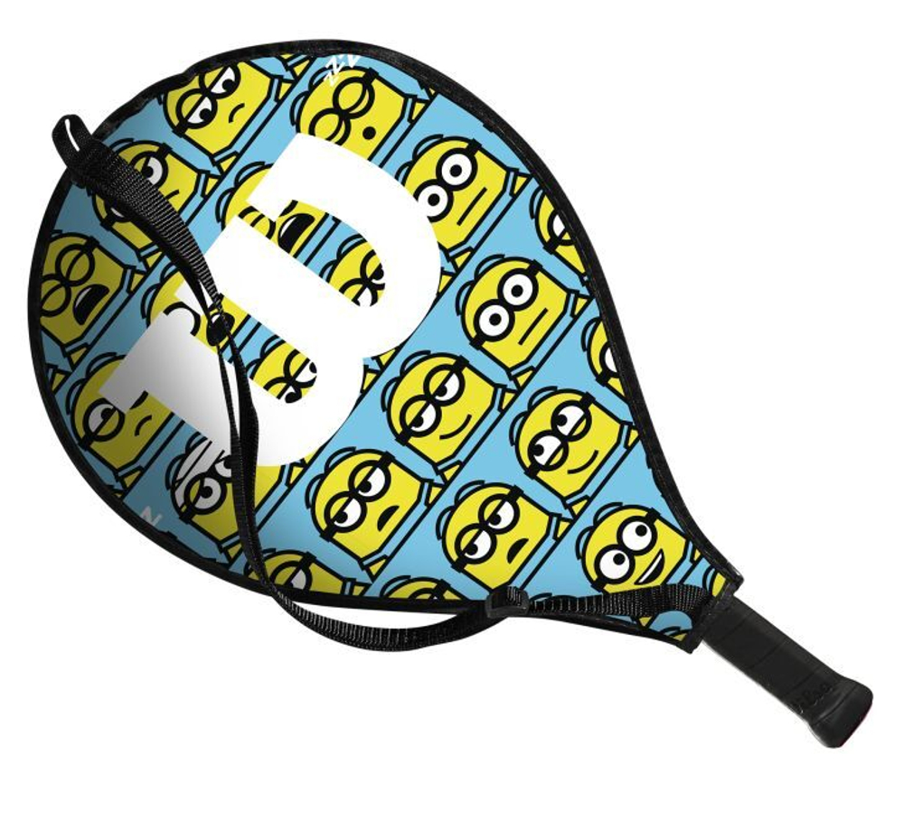 Детская теннисная ракетка Wilson Minions 2.0 Jr 19 - yellow/black/black