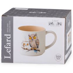 КРУЖКА LEFARD "CRAZY COFFEE" 500МЛ