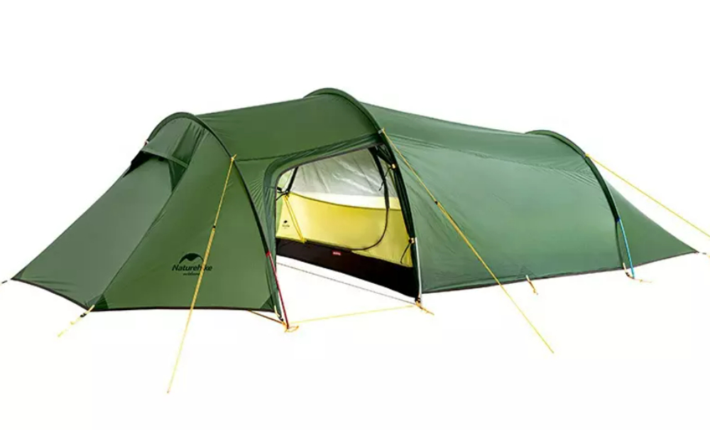 Палатка Naturehike Opalus Si 2-местная, алюминиевый каркас, зеленая