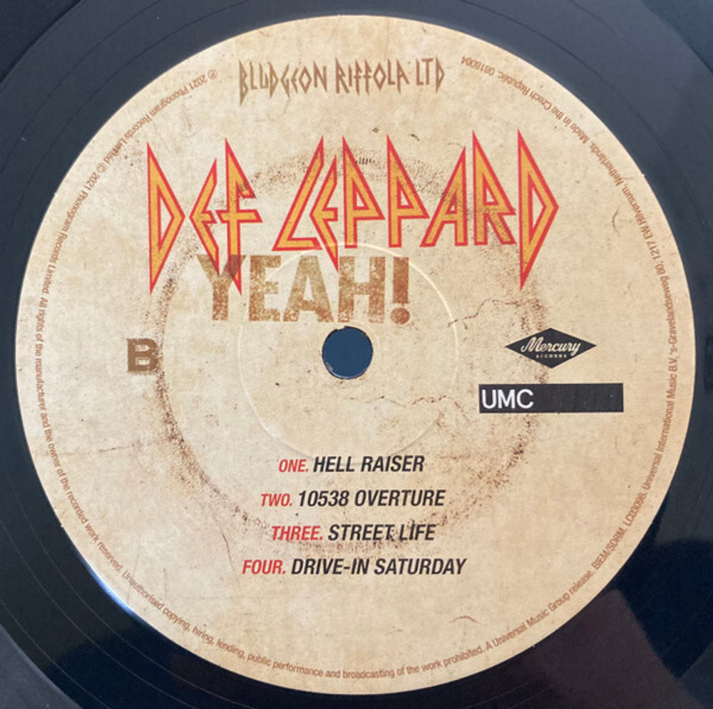 Def Leppard / Yeah! (2LP)