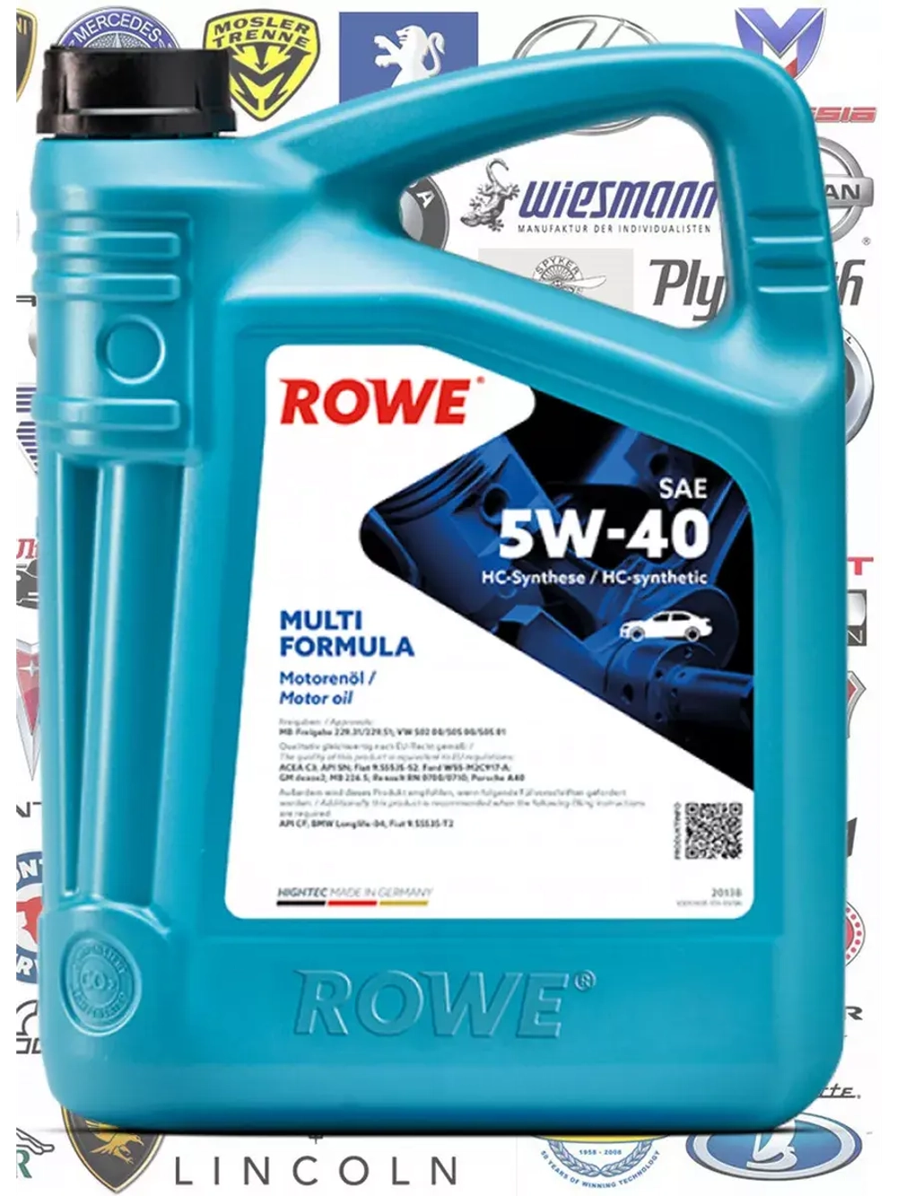 ROWE HIGHTEC MULTI FORMULA 5W40 5л.